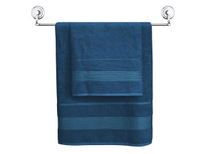 Ręcznik bambusowy 50x90 Bamboo Moreno kolor błękit morski
