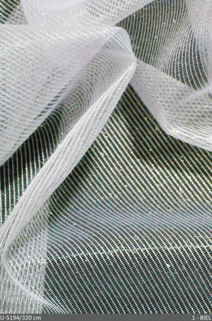  Delikatna dzianinowa gładka firana wysokość 320 cm 