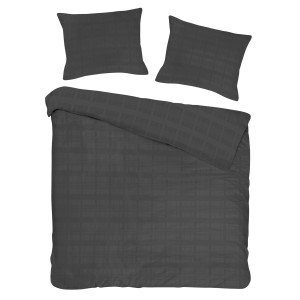 Pościel satyna bawełniana 140x200 Exclusive Marsela Anthracite