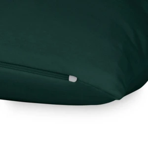 Poszewka jersey 40x40 kolor zieleń butelkowa