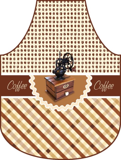  Klasyczny fartuszek kuchenny 50x70 cm dla baristy 