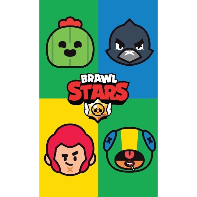  Miękki chłonny puszysty kolorowy ręcznik Brawl Stars 
