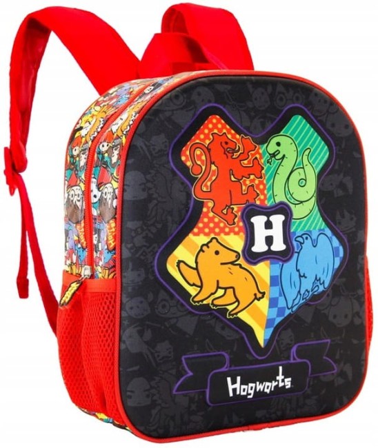  Wytrzymały wodoodporny czerwony plecak dziecięcy Harry Potter 