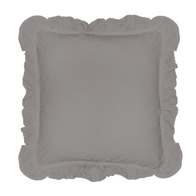  Miękkie, dekoracyjne, miłe w dotyku poszewki bawełniane w rozmiarze 40x40 cm w kolorze szarym 