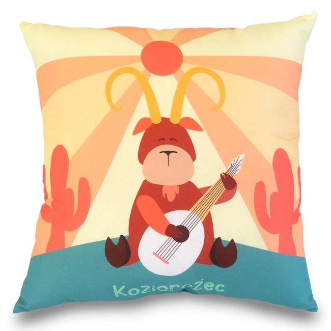  Miękka, delikatna dla skóry poduszka przytulanka dla dzieci Koziorożec w rozmiarze 40x40 cm 