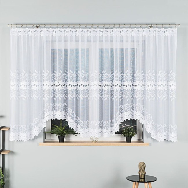  Wzorzysta, dekoracyjna franka gotowa z liście w wymiarze 500x160 cm 