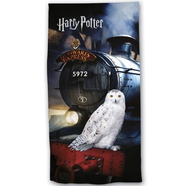  Miękki chłonny lekki czarny ręcznik bawełniany Harry Potter 