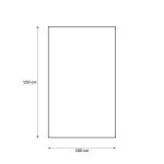 Kocyk dziecięcy 100x150 cm z motywem Harry'ego Pottera, w odcieniu niebieskim. Rozłożony na białym tle, gładki materiał z subtelnym wzorem. Idealny do użytku w domu, zapewniający komfort i ciepło dla dzieci.