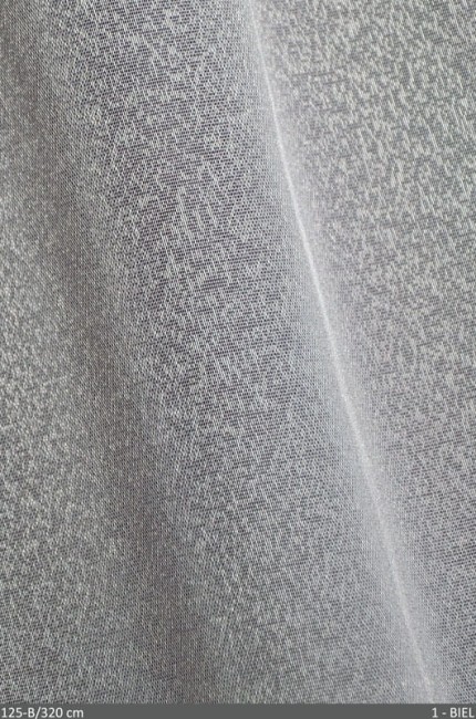  Wysoka gładka firana na markizecie wysokość 320 cm 