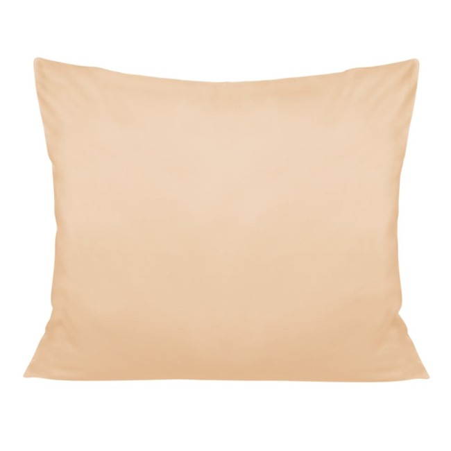  Gładka delikatna w dotyku jasno beżowa poszewka satynowa 70x80 cm 