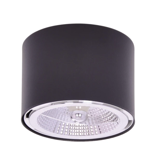  Nowoczesna czarna ponadczasowa lampa sufitowa 