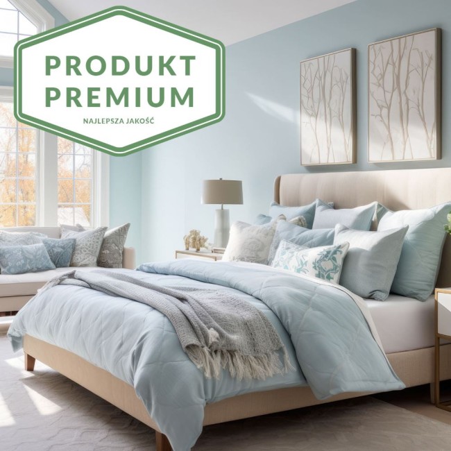 Prześcieradło jersey z elastanem w kolorze czarnym, rozmiar 200x220 cm. Produkt leży na łóżku z delikatnym, jasnym pokryciem, w uporządkowanej sypialni z naturalnym światłem.