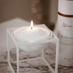 Świeca zapachowa proszkowa - zapach mirry i piżma