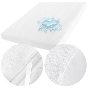 Ochraniacz na materac 80x180 Robson kolor biały