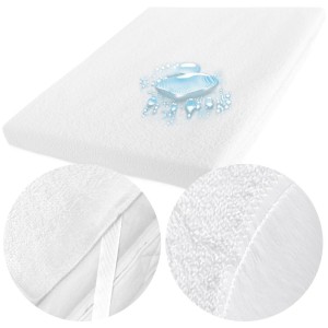 Ochraniacz na materac 90x160 Robson kolor biały