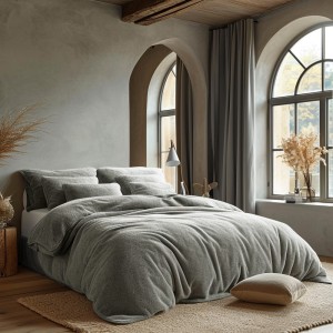 Pościel frotte 135x200 kolor szary