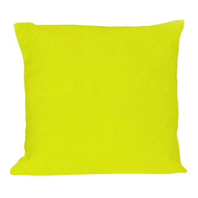  Zielona klasyczna poszewka frotte 80x80 cm z zamkiem błyskawicznym 