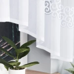 Firana gotowa DANIELA żakardowa, 350x155 cm, biała