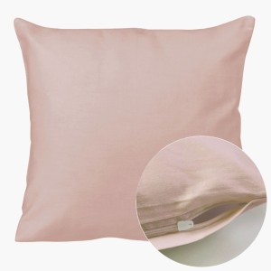 Poszewka satynowa 40x40 kolor Róż pudrowy