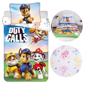  Pościel bawełniana 100x135 Psi Patrol Pieski, dwustronna