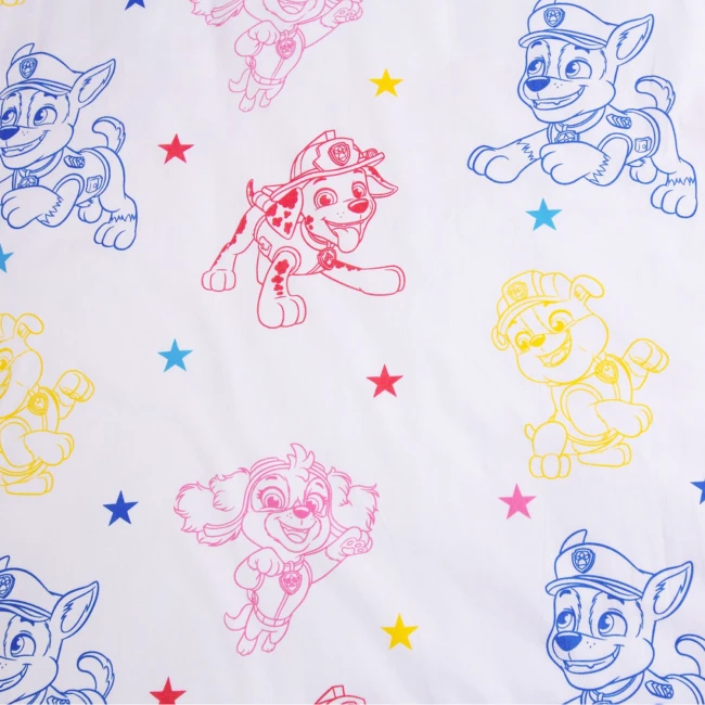 Pościel bawełniana 100x135 Psi Patrol Pieski, dwustronna