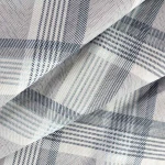 Pościel bawełniana 160x200 Grid szara klasyczna krata, Cottonlove