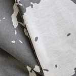 Pościel bawełniana 200x220 Mercer Grey szara i biała w dekoracyjny wzór, Cottonlove Exclusive