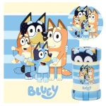 Kocyk dziecięcy polarowy 100x140 Bluey, niebieski