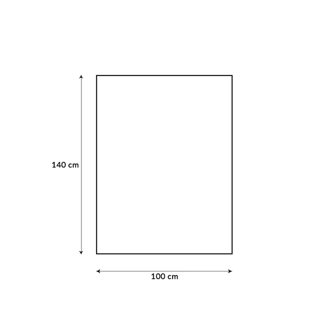 Kocyk dziecięcy polarowy 100x140 Bluey, niebieski