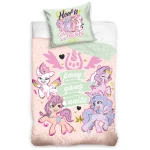 Pościel bawełniana 100x135 My Little Pony, różowa, dla dziewczynki