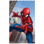 Ręcznik przedszkolny dla dziecka 30x50 Spiderman, niebieski