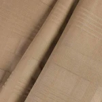 Pościel satyna bawełniana 220x200 Exclusive Marsela Light Brown, brązowa w kratkę