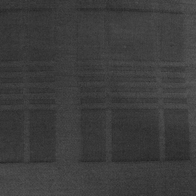 Pościel satyna bawełniana 140x200 Exclusive Marsela Anthracite, ciemno szara w kratkę