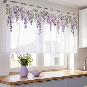 WISTERIA Zazdrostka żakardowa, wysokość 50cm