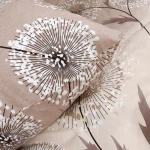 Pościel bawełniana 180x200 Blush beżowa w dmuchawce, Cottonlove