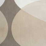 Pościel bawełniana 220x200 Forma Sand beżowa w geometryczny wzór, Cottonlove