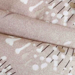 Poszewka dekoracyjna bawełniana 40x40 Blush beżowa w dmuchawce, Cottonlove