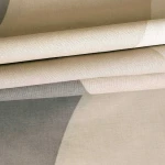 Poszewka dekoracyjna bawełniana 40x40 Forma Sand beżowa w geometryczny wzór, Cottonlove