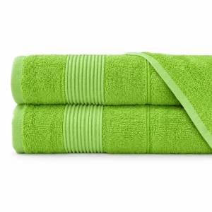 Ręcznik bambusowy 70x140 Bamboo Moreno kolor limonka