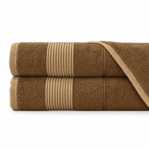 Ręcznik bambusowy 70x140 Bamboo Moreno kolor jasny brąz