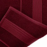 Ręcznik bamboo Moreno 50x90 kolor burgund