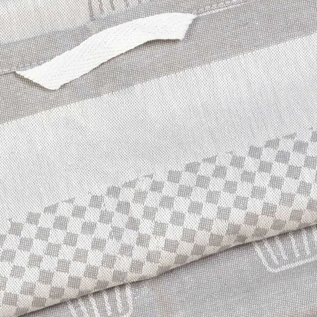 Ścierka bawełniana kuchenna 50x70 Mufinki jasno szara