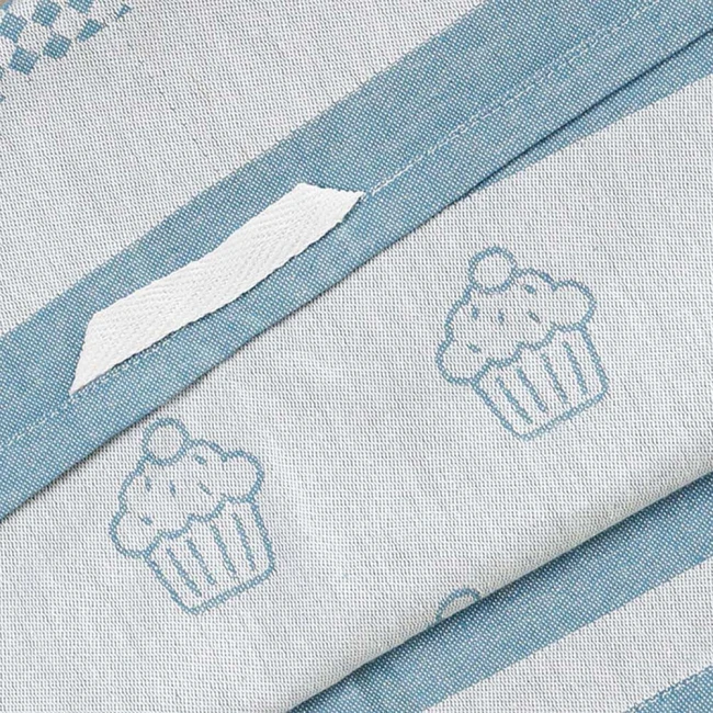 Komplet ścierek kuchennych bawełnianych 3x 50x70 Mufinki
