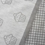Komplet ścierek kuchennych bawełnianych 3x 50x70 Mufinki