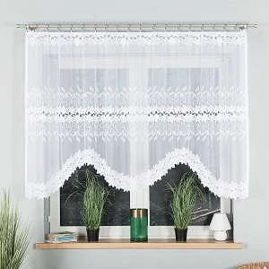 Firana gotowa Bastia żakardowa 250x120 biała 