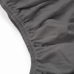 Prześcieradło jersey z elastanem z gumką 200x220 ciemno szare, 190 g/m2
