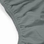 Prześcieradło jersey z elastanem z gumką 200x220 szare, 190 g/m2