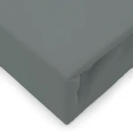 Prześcieradło jersey z elastanem z gumką 180x200 szare, 190 g/m2