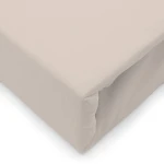 Prześcieradło jersey z elastanem z gumką 160x200 beżowe, 190 g/m2