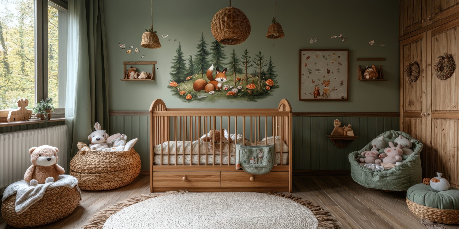 pokoj lesny dla dziecka
